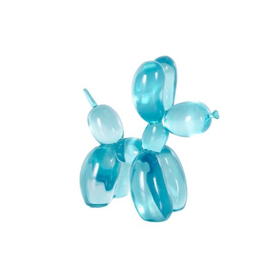 9.75" Resin Tinted Balloon Dog Sculpture